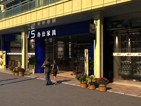 Furniture Store 3Dモデル
