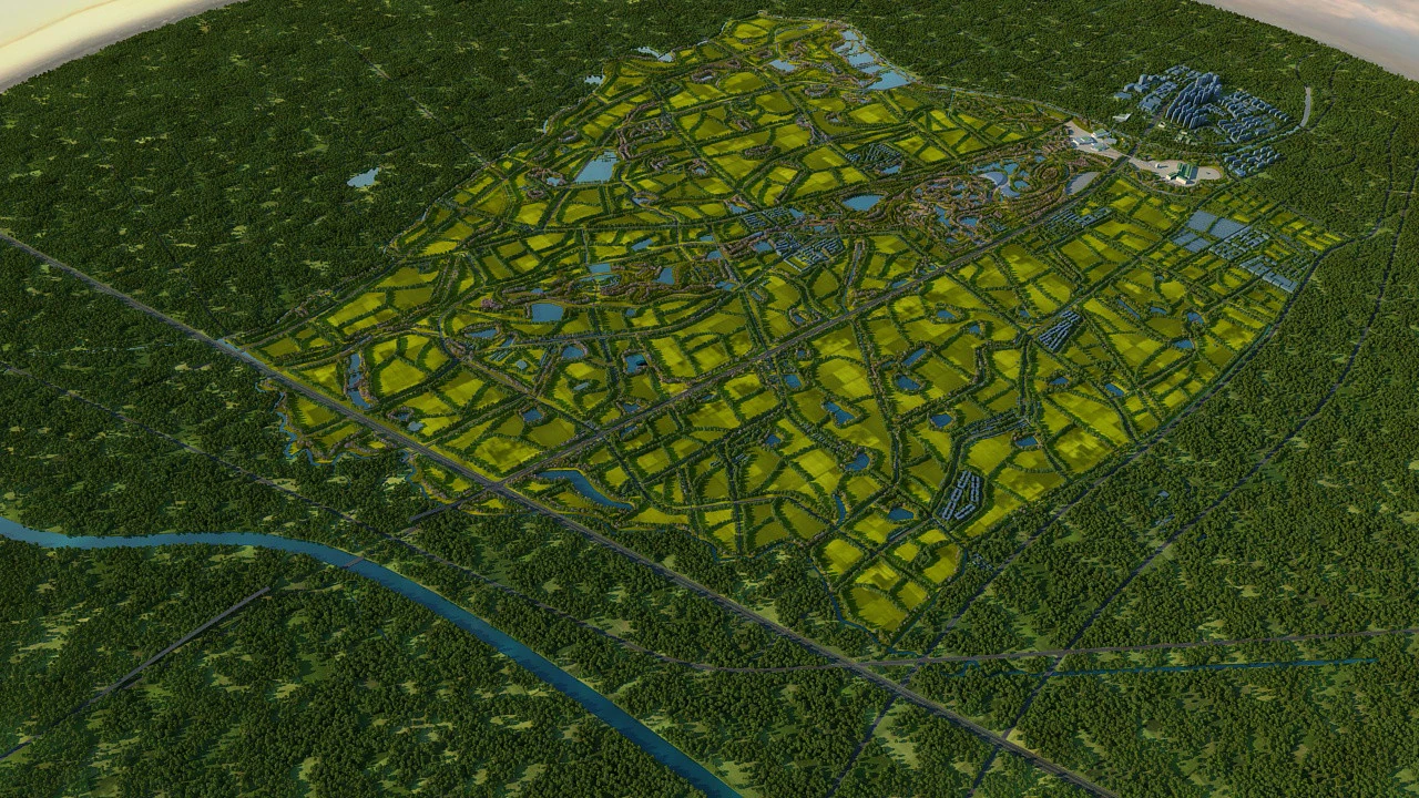 Village 3D Model .c4d .max .obj .3ds .fbx .stl .blend