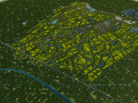 Village 3Dモデル