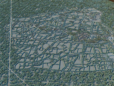 Village 3D 模型
