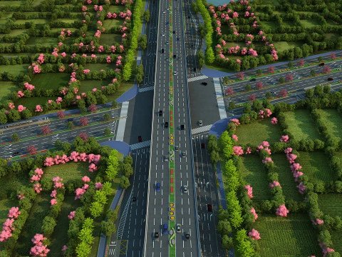 Highway 3D Model