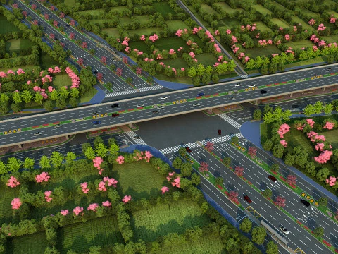 Highway 3D Model