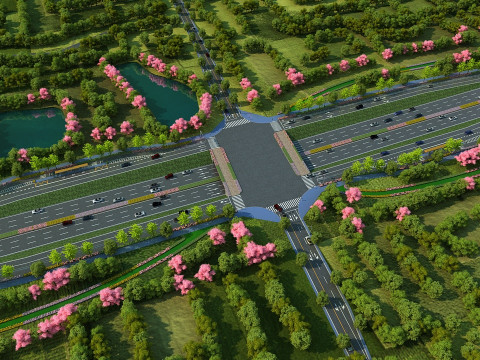 Highway 3D Model
