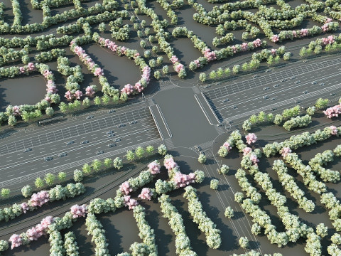 Highway 3D Model