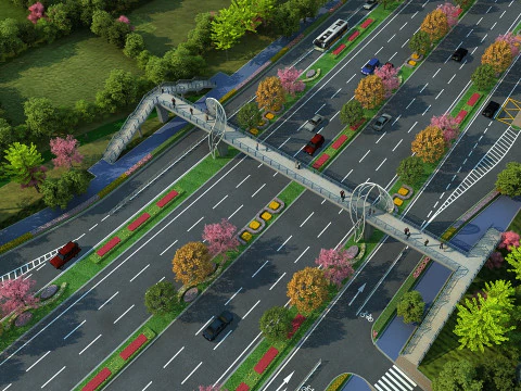 Highway 3D Model