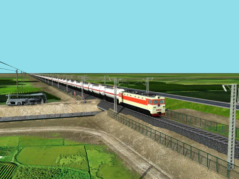 Verkehrsunfall 3D Modell