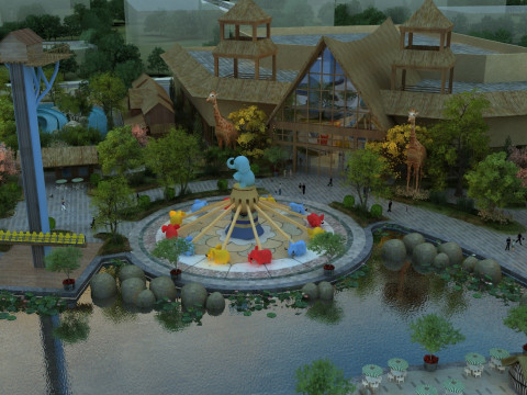 Amusement park Modelo 3D