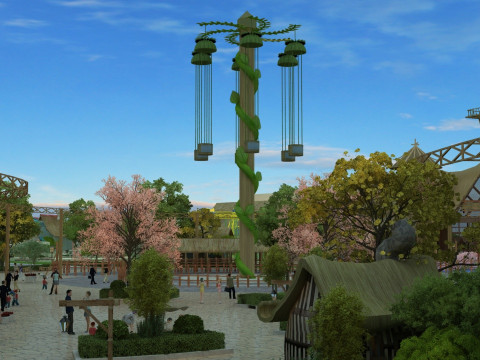 Amusement park Modelo 3D
