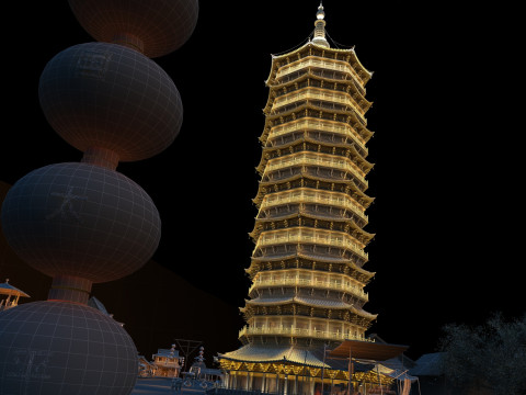 Tower 3D Model