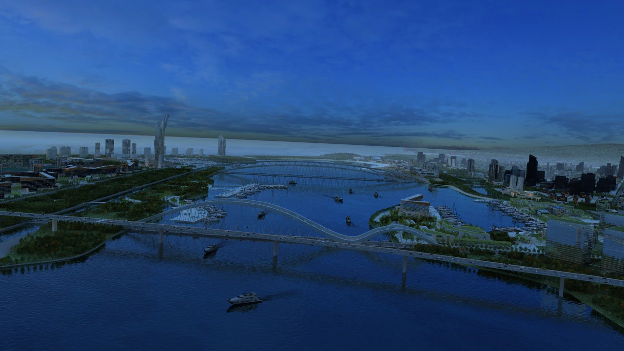 Urban architecture 3D Model .c4d .max .obj .3ds .fbx .stl .blend 