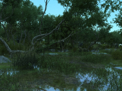 Mangrove Modelo 3D