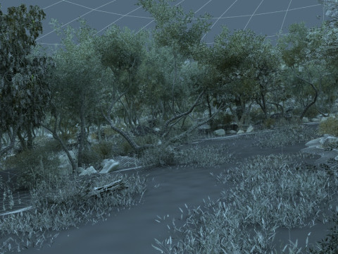 Mangrove Modelo 3D