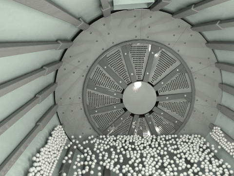Inside the washing machine 3D Modell