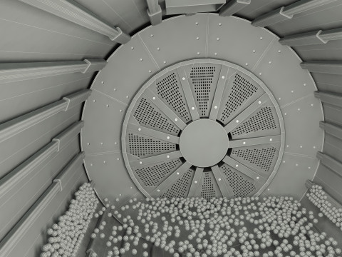Inside the washing machine 3D Modell