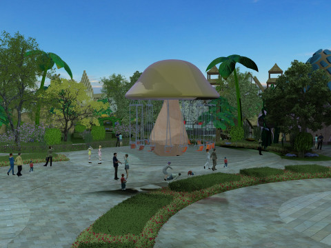 Amusement park Modelo 3D