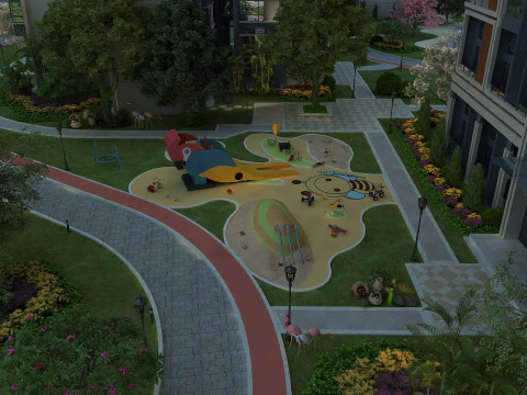 Architettura urbana Modello 3D