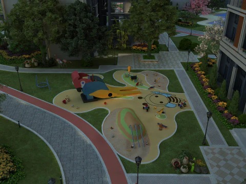 Urban architecture 3D Model