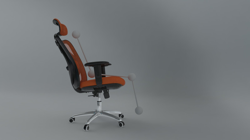 Chair 3D Model .c4d .max .obj .3ds .fbx .stl .blend 
