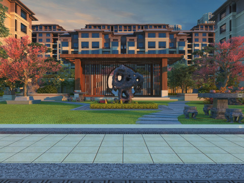 Urban architecture 3D Model