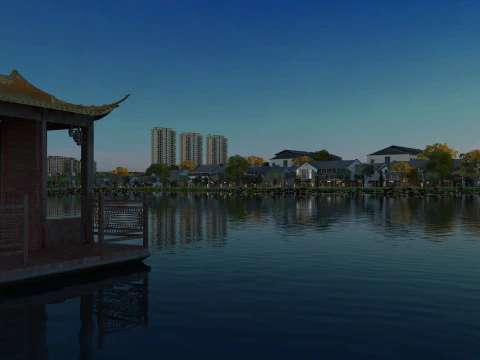 Urban architecture 3D Model