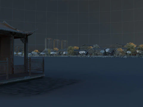 Urban architecture 3D Model