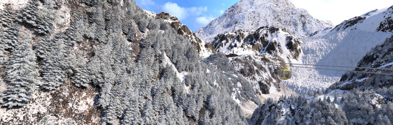 Snow Mountain 3D Modell .c4d .max .obj .3ds .fbx .stl .blend