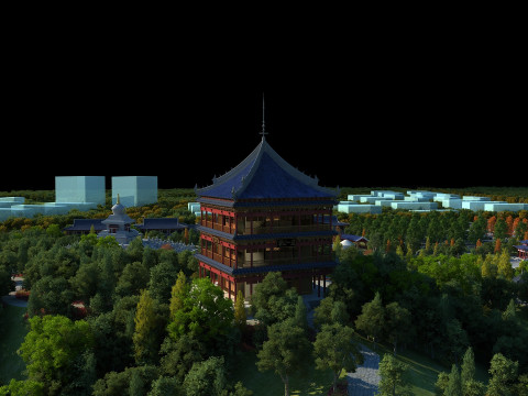 Ancient architecture 3D 모델