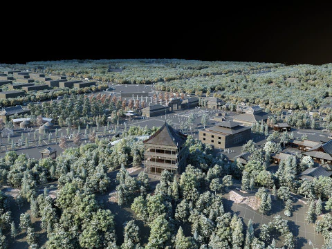 Ancient architecture 3D Model
