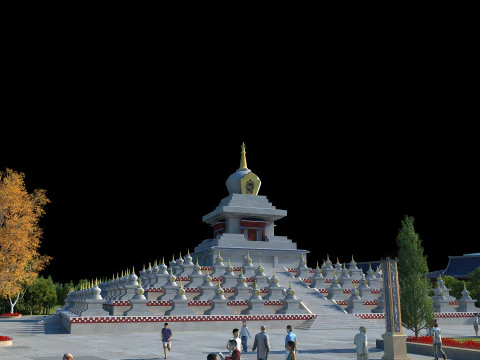 Ancient architecture 3D Model