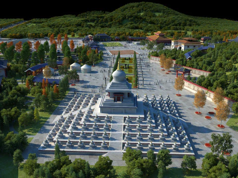 Ancient architecture 3D Model