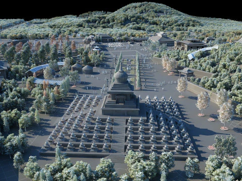 Ancient architecture 3D Model