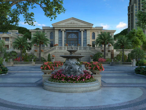 Architektura miejska Model 3D