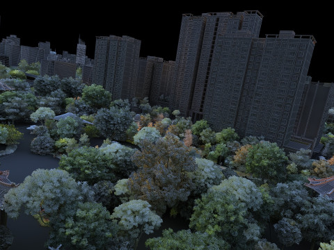 Urban architecture 3D Model