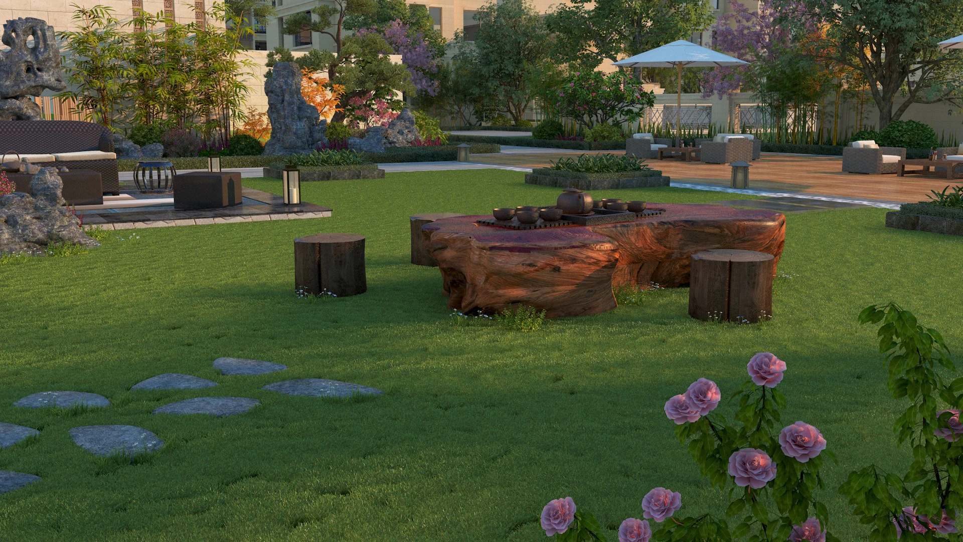 Building 3D Model .c4d .max .obj .3ds .fbx .stl .blend 
