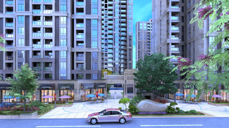 Urban architecture Model 3D .c4d .max .obj .3ds .fbx .stl .blend