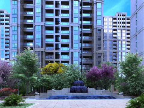 Urban architecture 3D Model