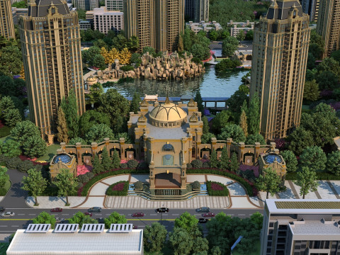 Urban architecture 3D Model