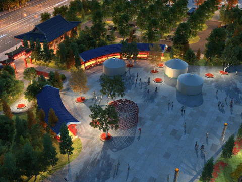 고대 건축물 3D 모델