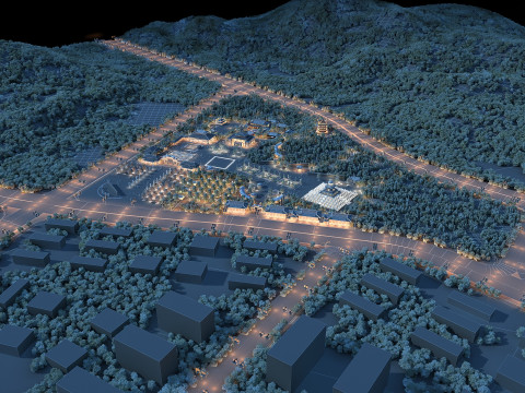 Ancient architecture 3D 模型