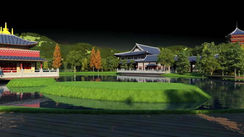 Ancient architecture Modello 3D .c4d .max .obj .3ds .fbx .stl .blend 