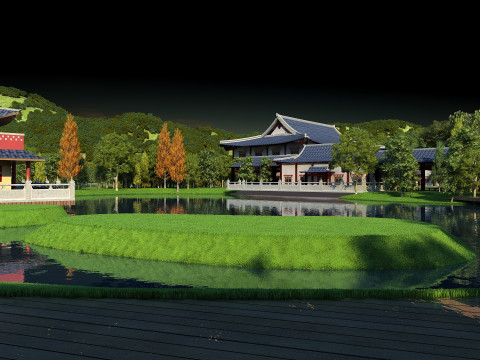 Ancient architecture 3Dモデル