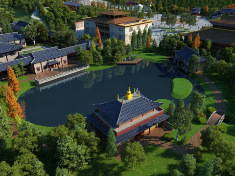 Ancient architecture 3D Model
