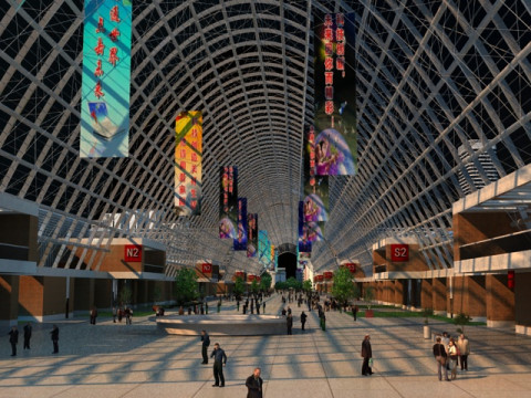 Market 3D मॉडल
