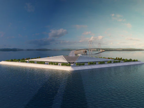 Small Island 3D Model