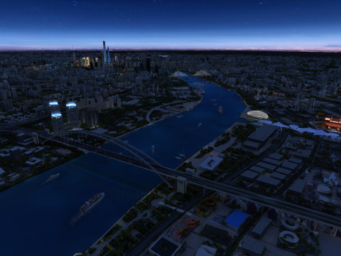 Shang Hai Model 3D