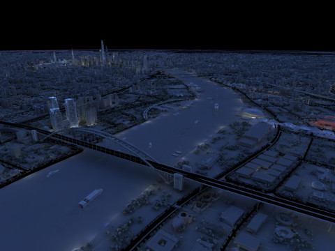 Shang Hai Model 3D