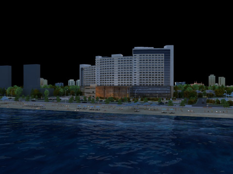 Town 3D 모델