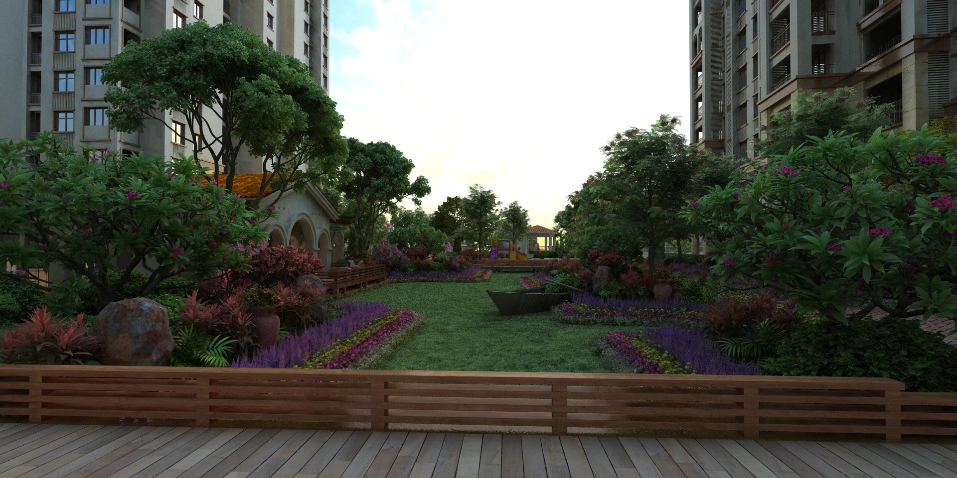 Urban architecture 3D Model .c4d .max .obj .3ds .fbx .stl .blend 
