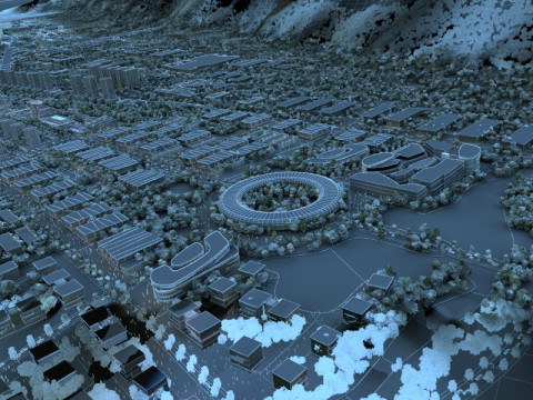 Town Modèle 3D