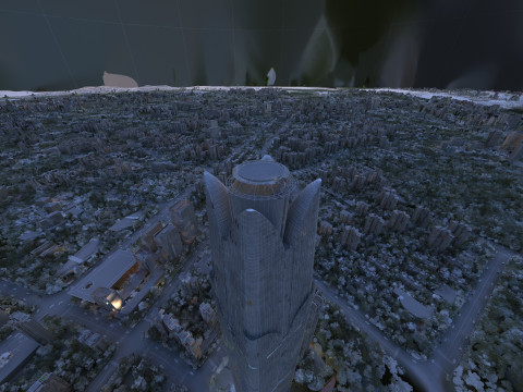 Urban architecture Model 3D